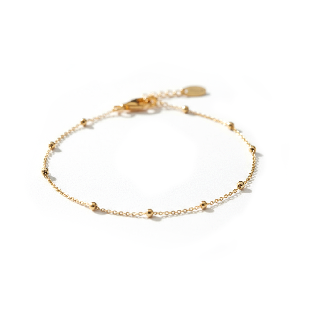 Lightwood delicate gold chain bracelet