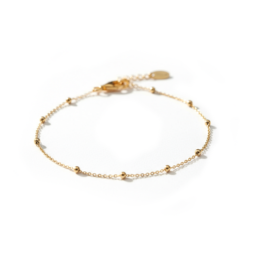 Lightwood delicate gold chain bracelet