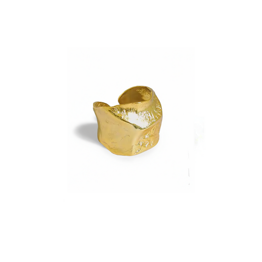 18K Gold Plated Red Hill wrap ring